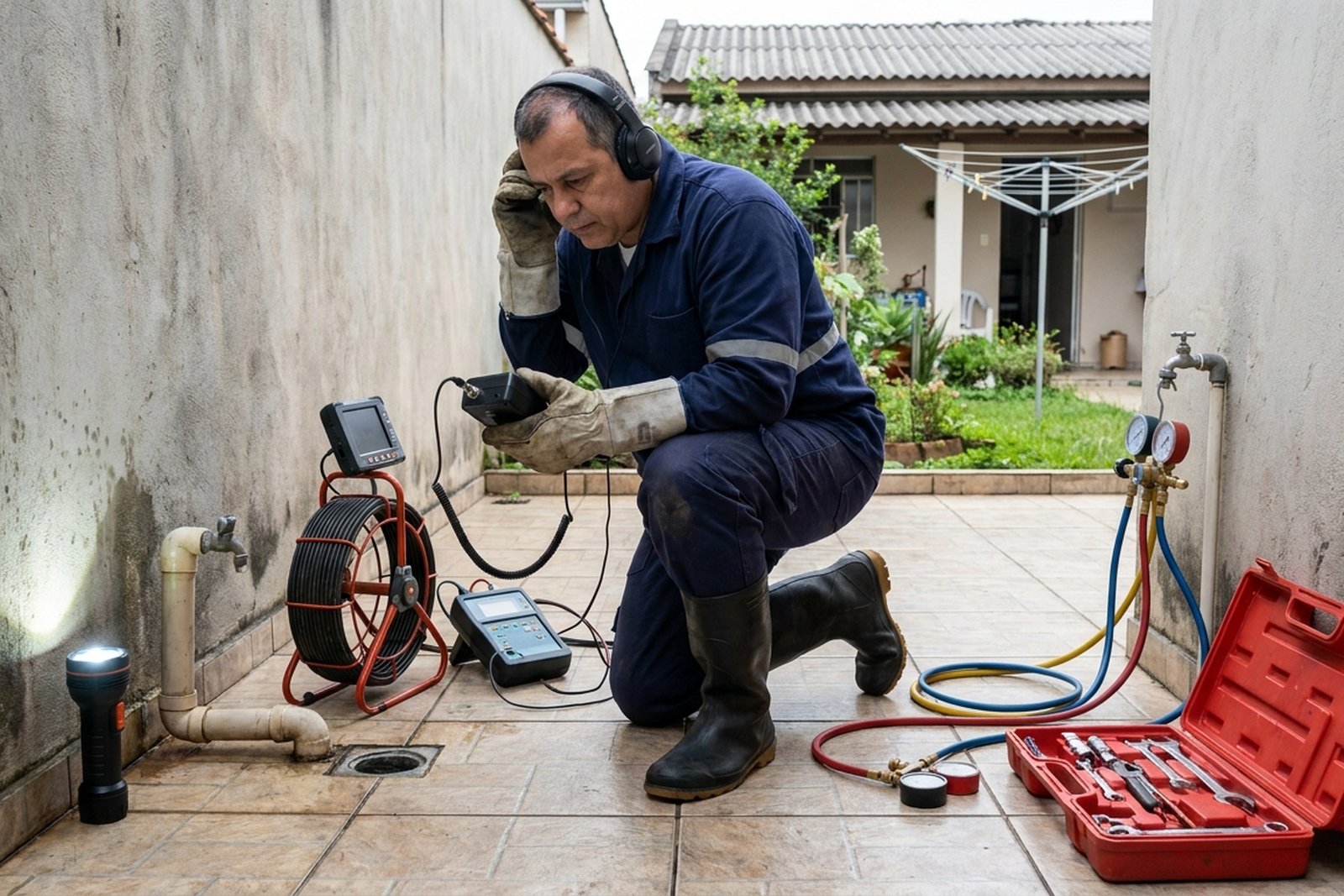 Detecção de Vazamento de Esgoto em Americana‑SP
